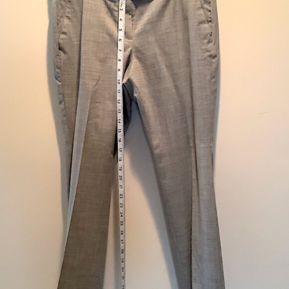 Talbots Signature  Classic - Gray lightweight wool blend lined Pant, size 8P - Picture 8 of 16